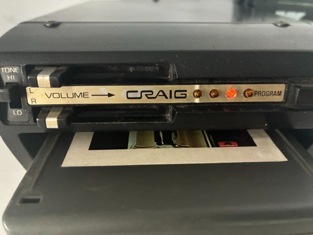 Vintage Early 70’s Craig Model 3134 8-Track Player Car Stereo Tested- Read.