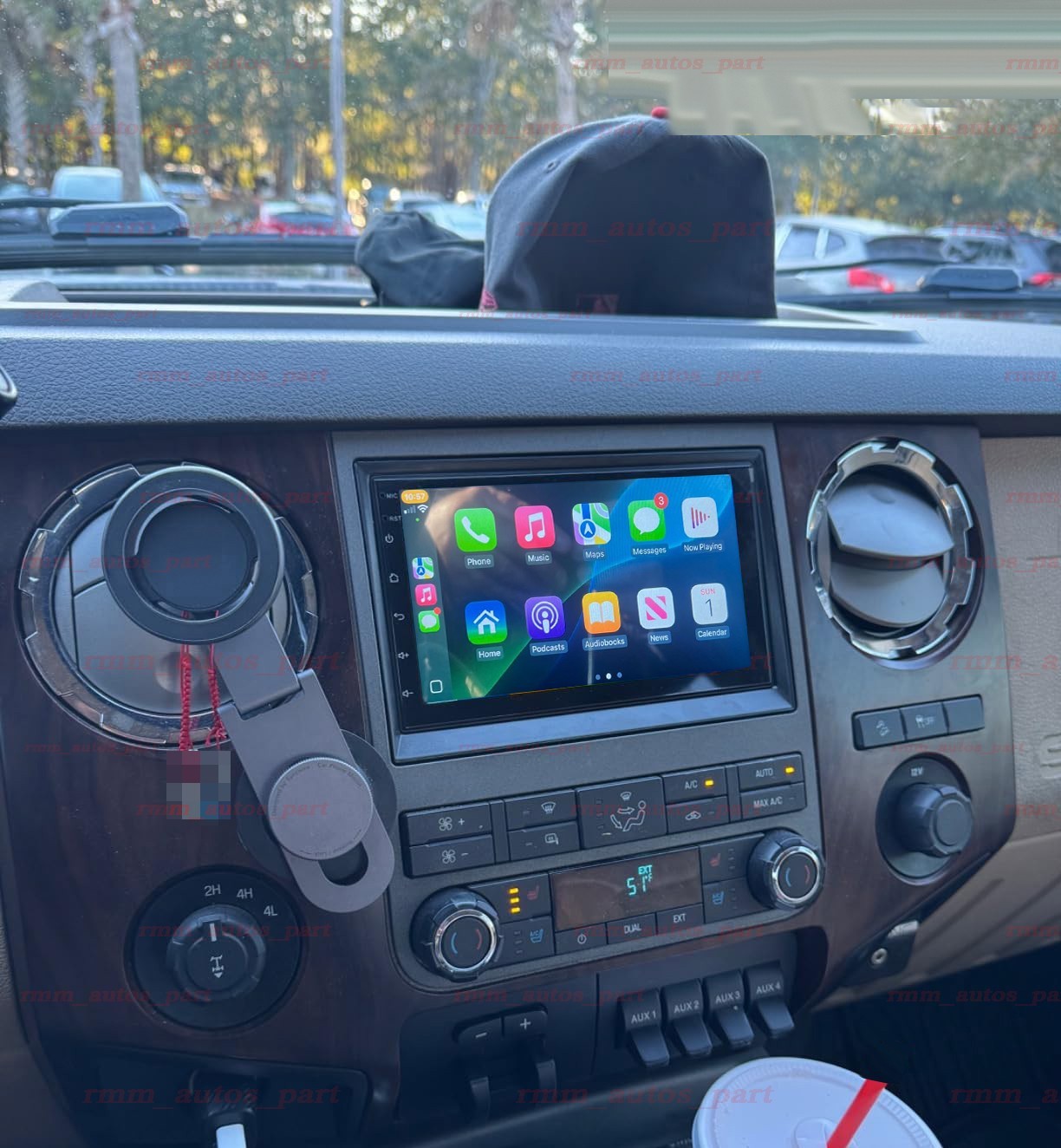 For 2006-2016 Ford F250 CarPlay Android15 2+64G Car Stereo Radio GPS Navi Camera