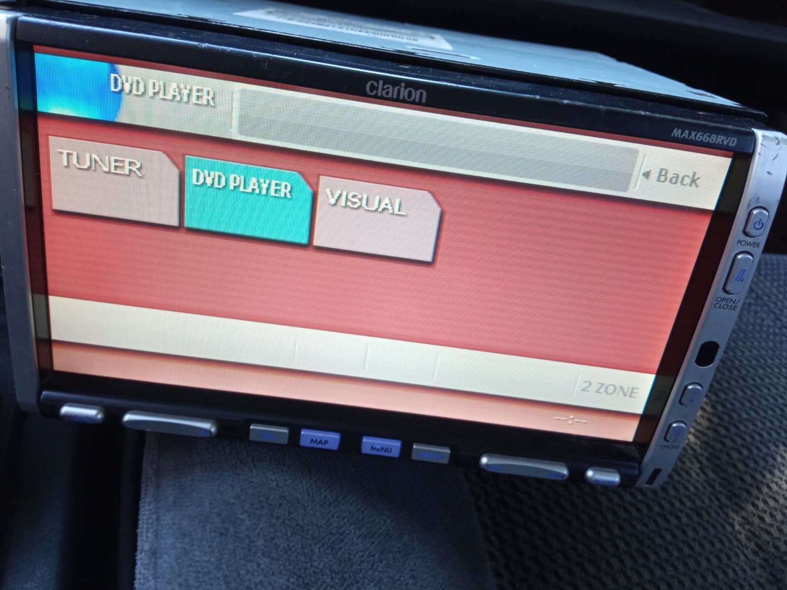 Clarion Max668rvd Max 668 Rvd Car Radio