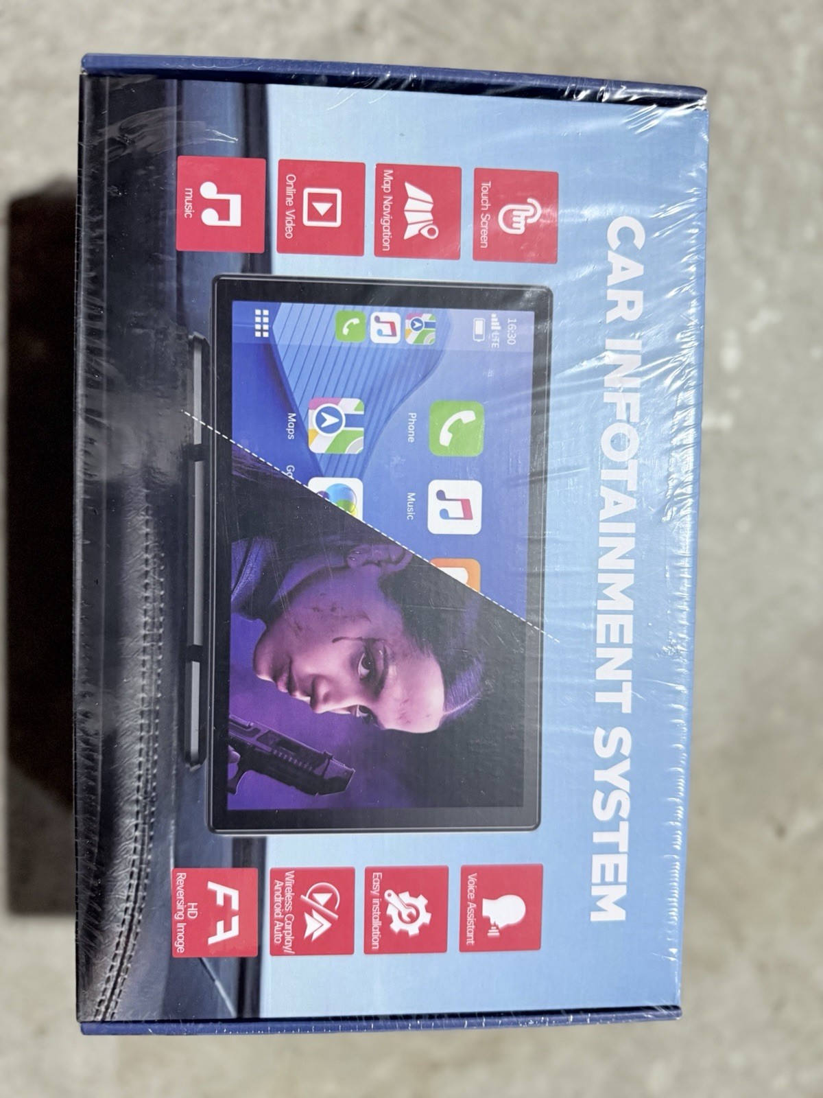 LAMTTO Extra Large 11″ Wireless CarPlay Screen w/ Net-flix YouTube Backup Camera