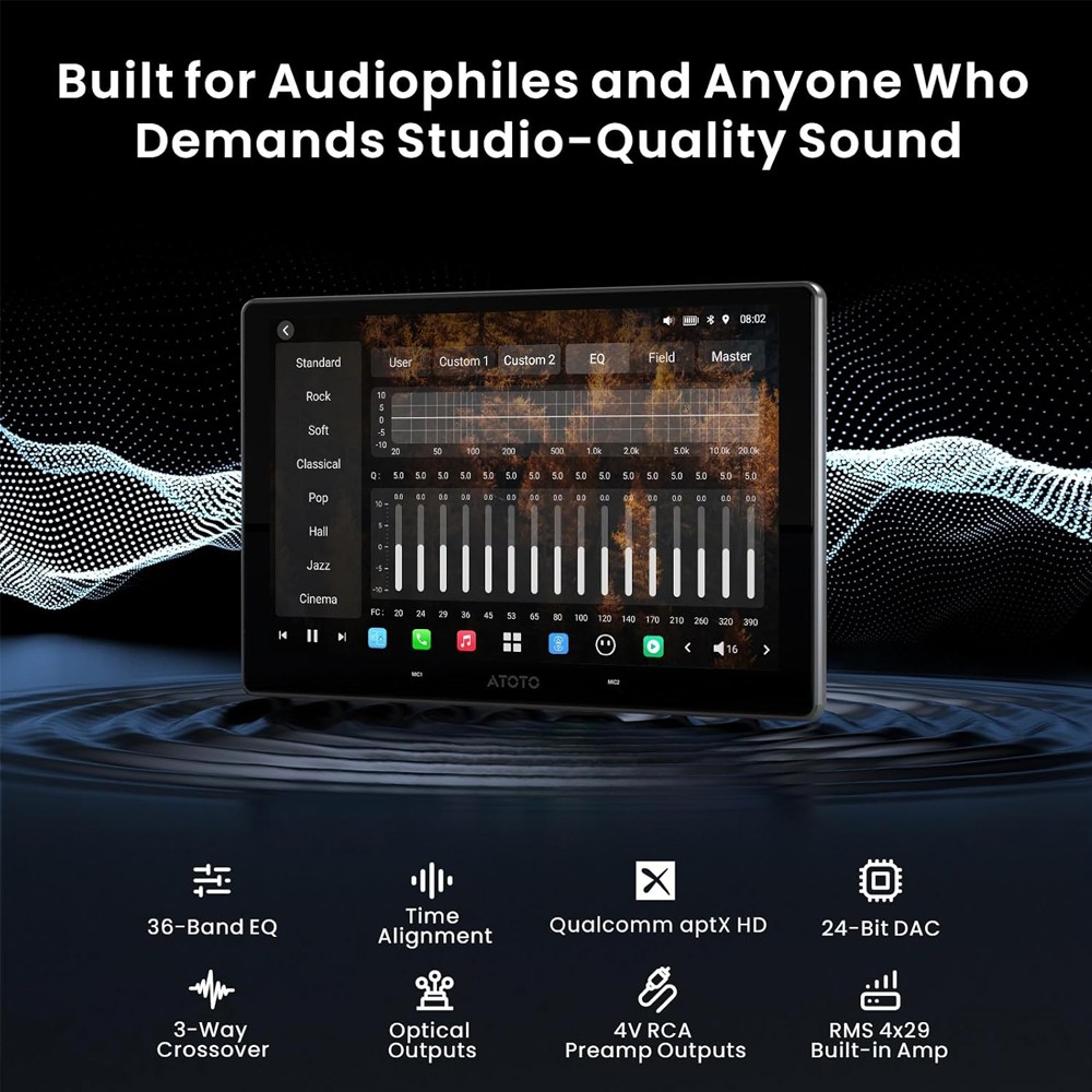 ATOTO S8 Ultra Plus 10.1in Double Din Car Stereo Head Unit GPS Track 4G LTE 2xBT