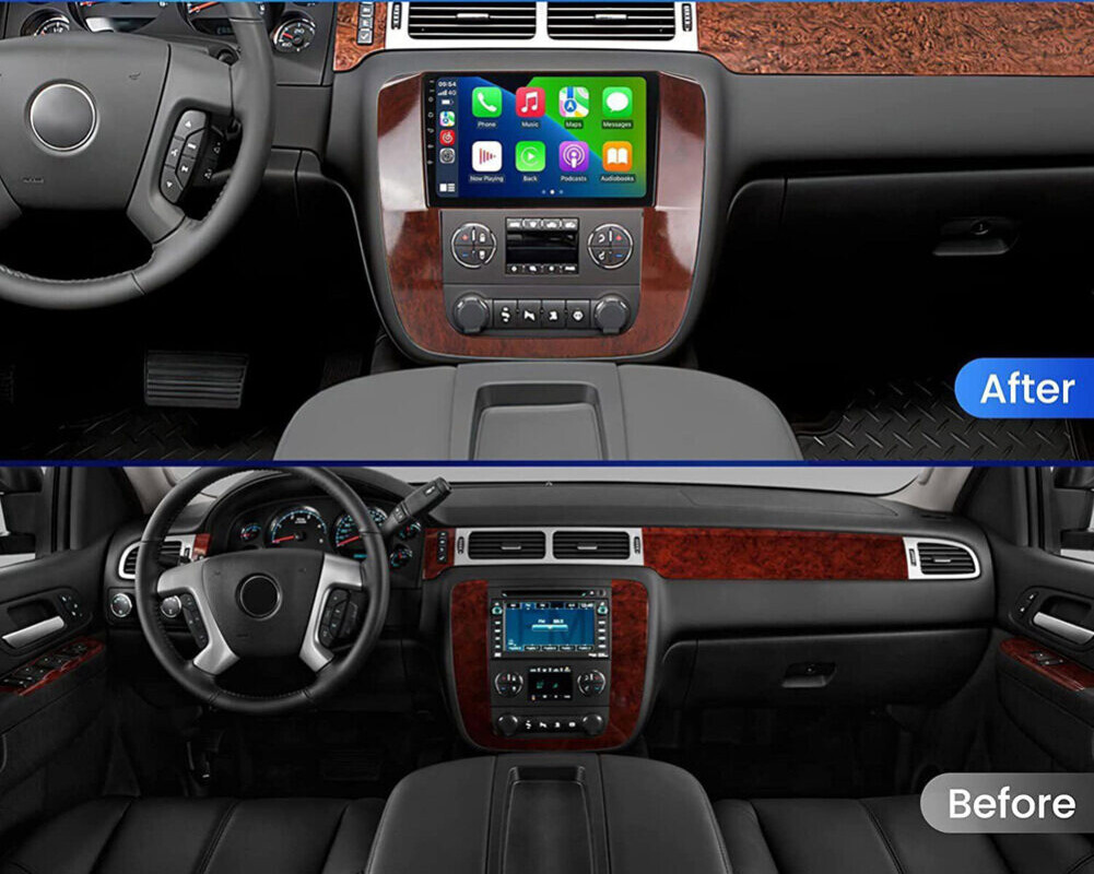 Carplay Radio Stereo Radio for Chevrolet Chevy Silverado Tahoe Suburban 1280*800