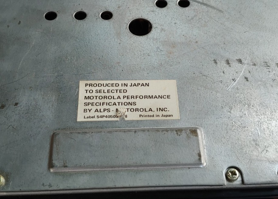 Original 1970’s MOTOROLA Model TF875AX In-Dash AM FM 8 TRACK Stereo PLAYER