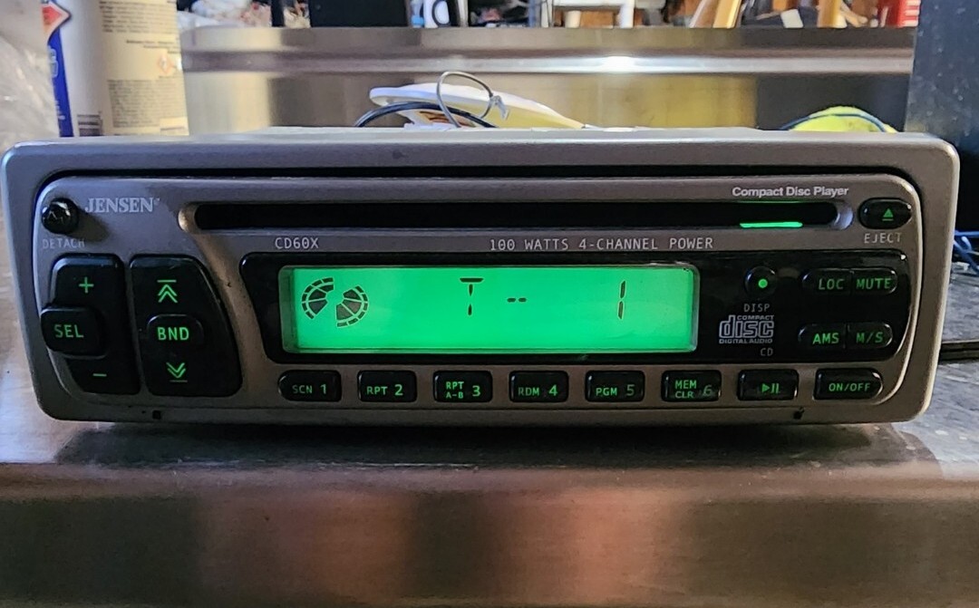 Jensen CD60X Car CD Stereo 100 watt 4 Channel
