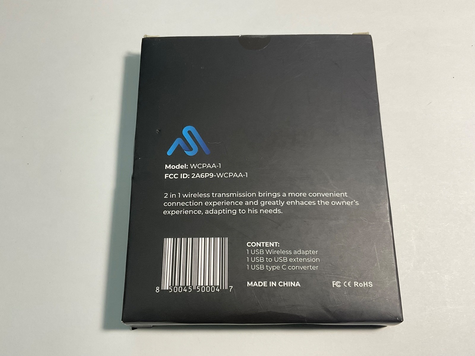 Autosky WCPAA-1 Wireless CarPlay Android Auto Adapter NEW