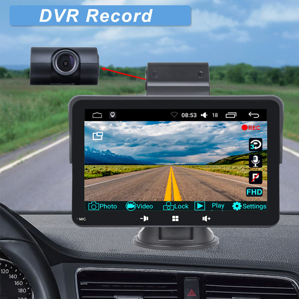 7in MP5 Player For Apple CarPlay Android Auto Touch Screen Car Stereo Radio BT