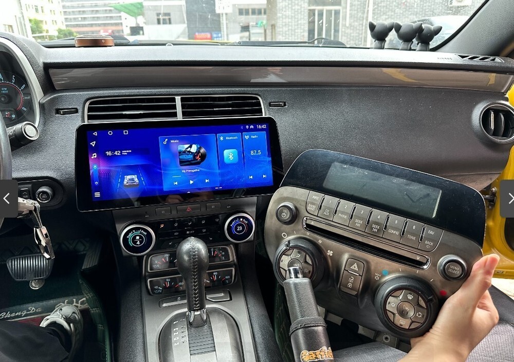 12.3”HD Car Radio GPS Navigation Android 6+128GB For Chevrolet Camaro 2010-2015