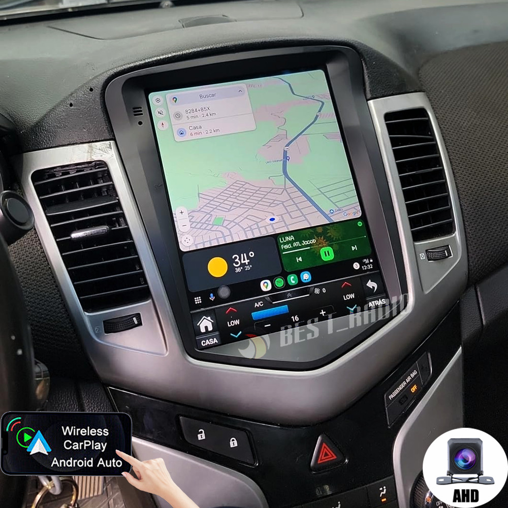 CarPlay Andriod for Chevrolet Chevy Cruze 011-2015 4Core 64GB Car Radio Stereo