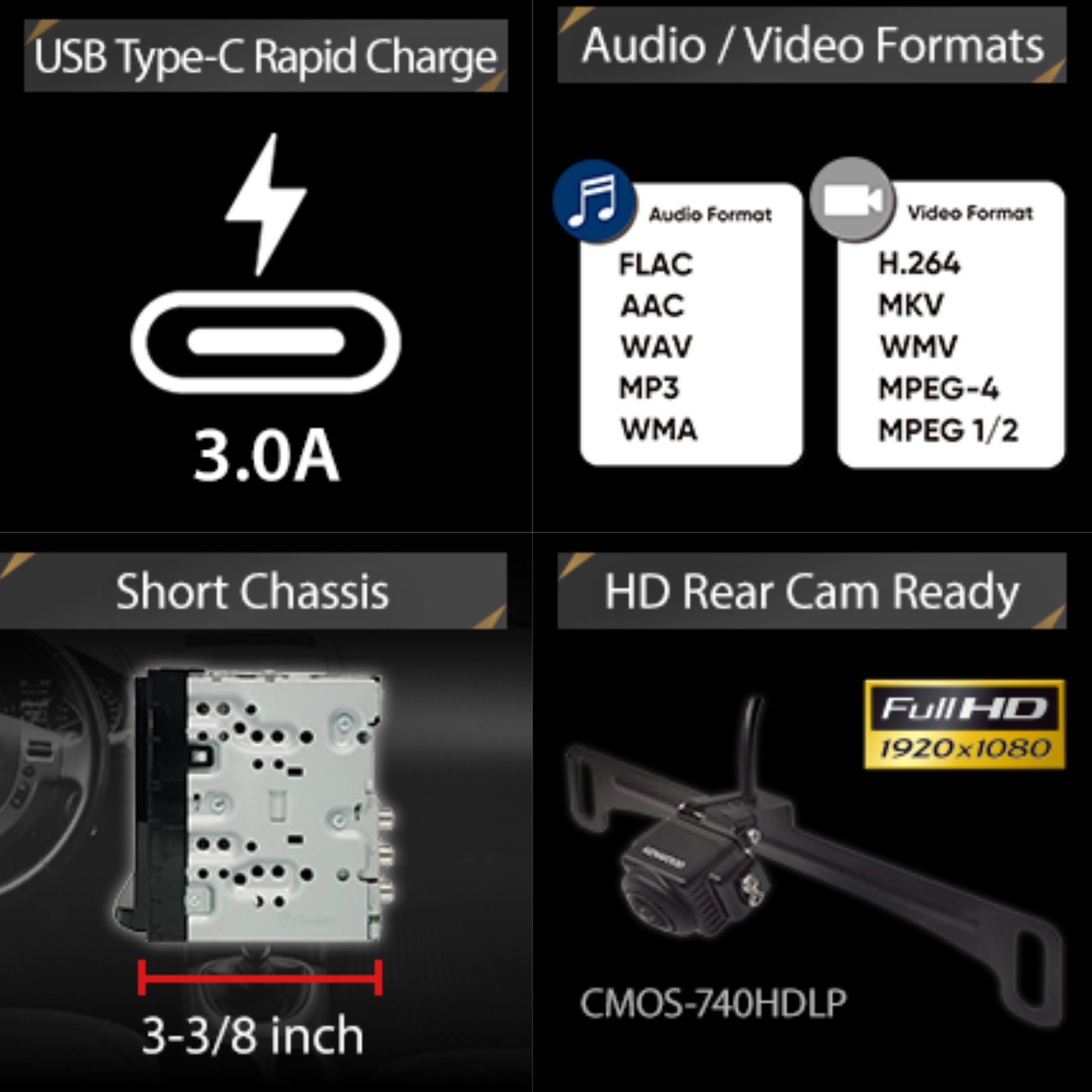 Kenwood DMX958XR 6.8″ 2DIN Digital Multimedia w/ Apple Carplay & Android Auto