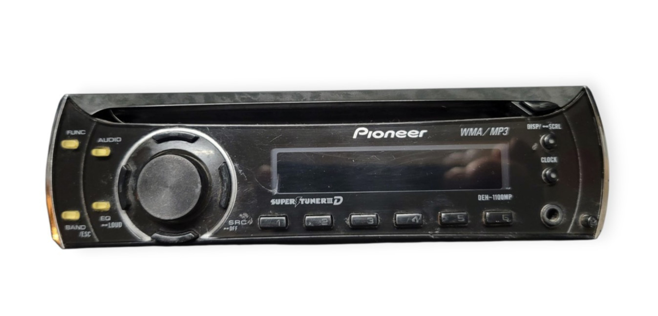 Pioneer “Old School” DEH-1100, CD/ Receiver FACEPLATE ONLY