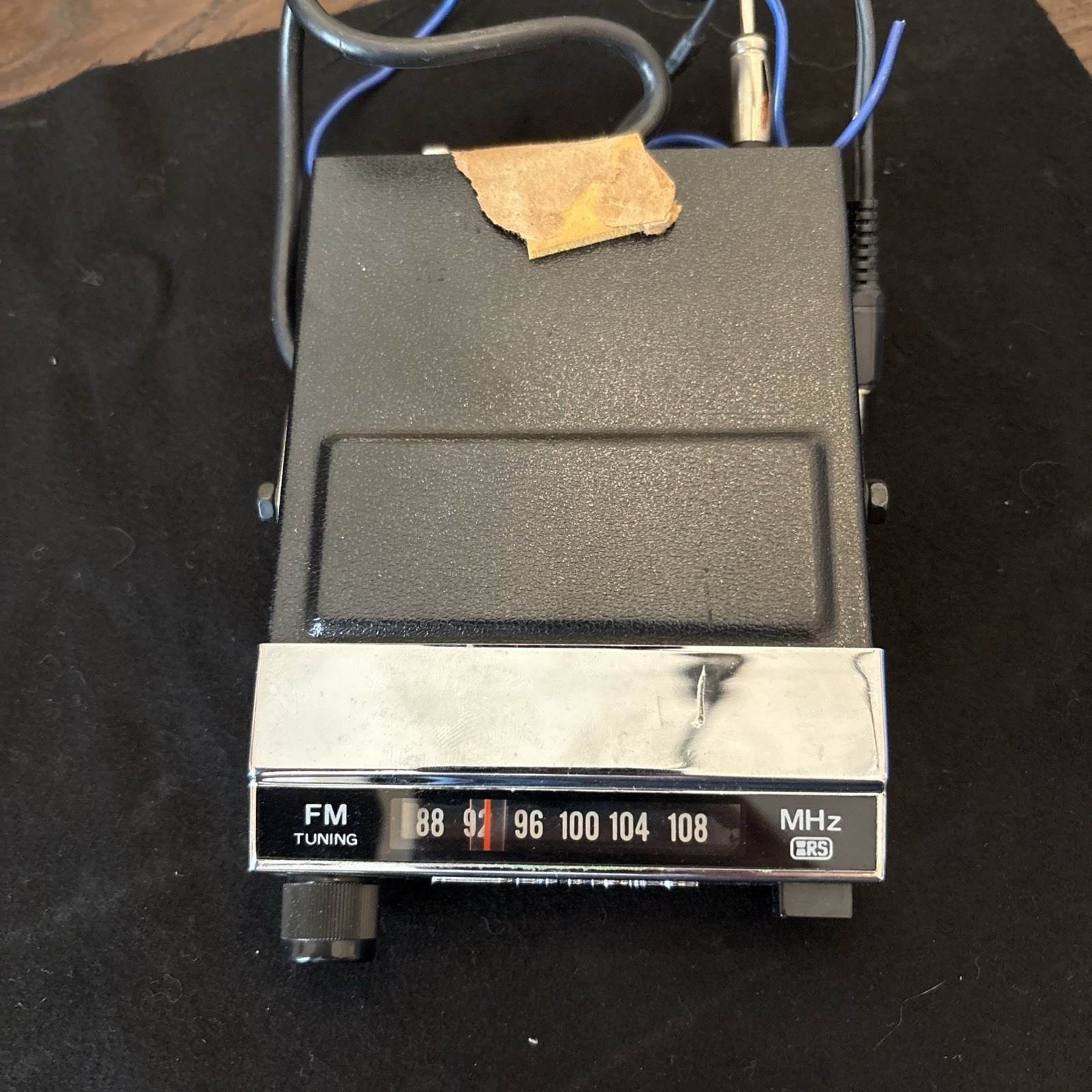 CAR STEREO Radio FM Converter 12v Realistic Radio Shack Not Tested
