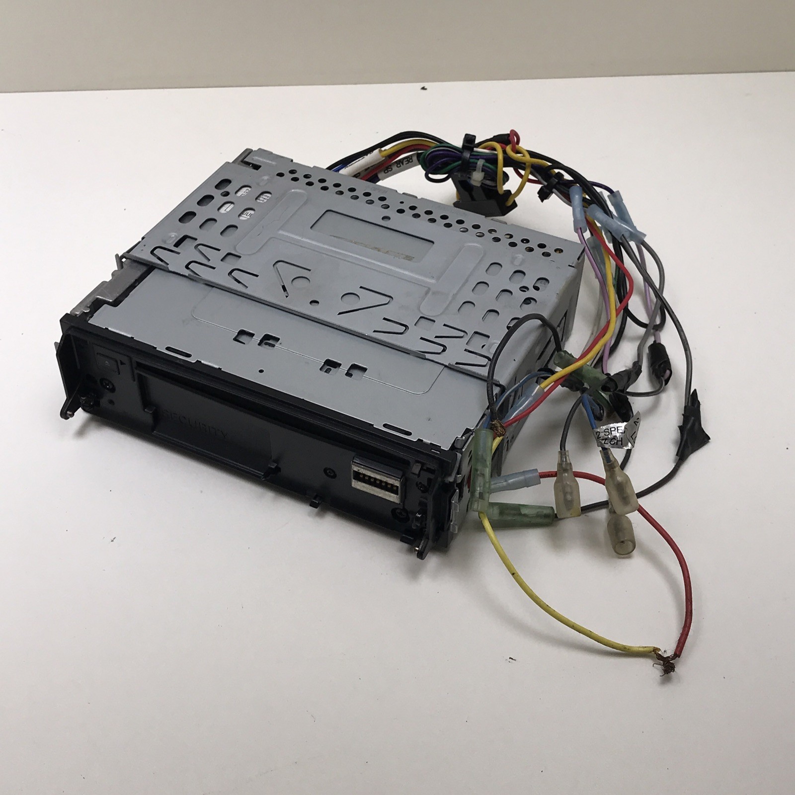 Panasonic CQ-DF201U Flip Down CD Car Radio With Wiring ( No Faceplate)