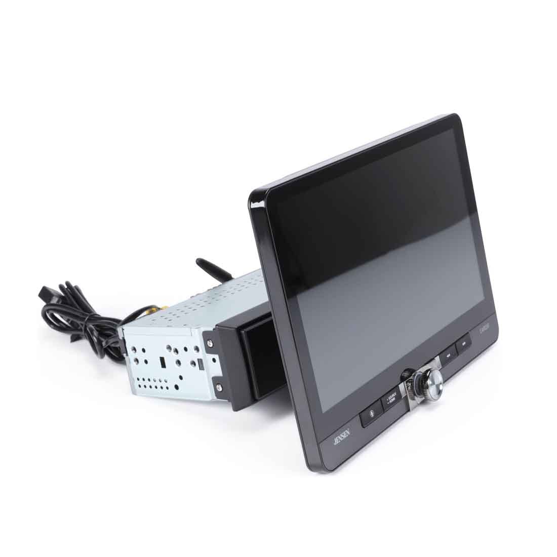 Jensen CAR1013 1-DIN Bluetooth Digital Multimedia Receiver w/ 10.1″ Touchscreen