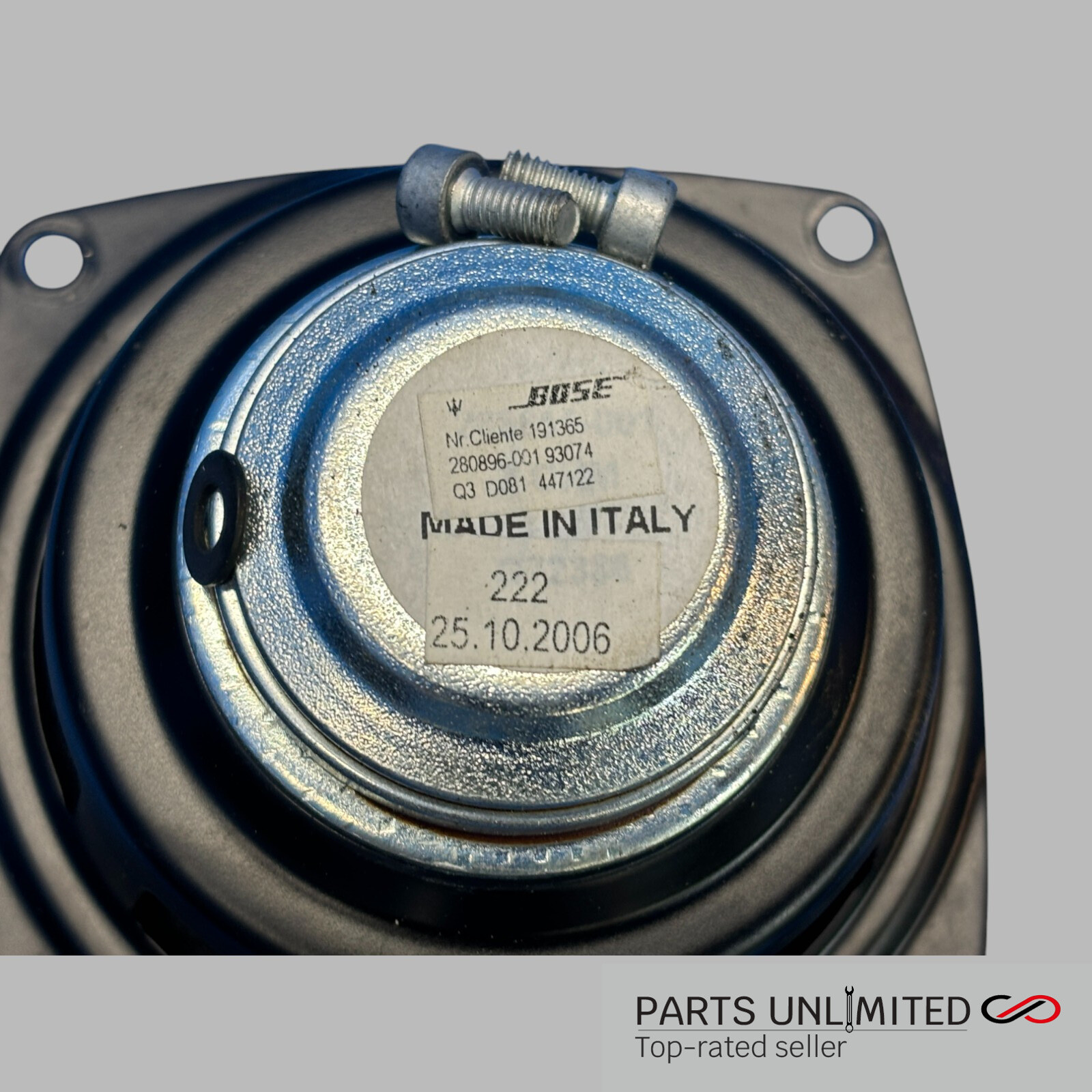 03-08 Quattroporte M139 OEM dash speakers tweeters set STOCK factory Bose x3