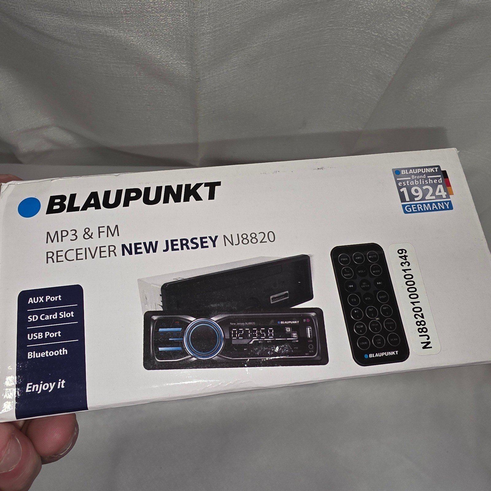 Blaupunkt New Jersey Car MP3 FM Receiver Bluetooth USB SD Detachable Panel