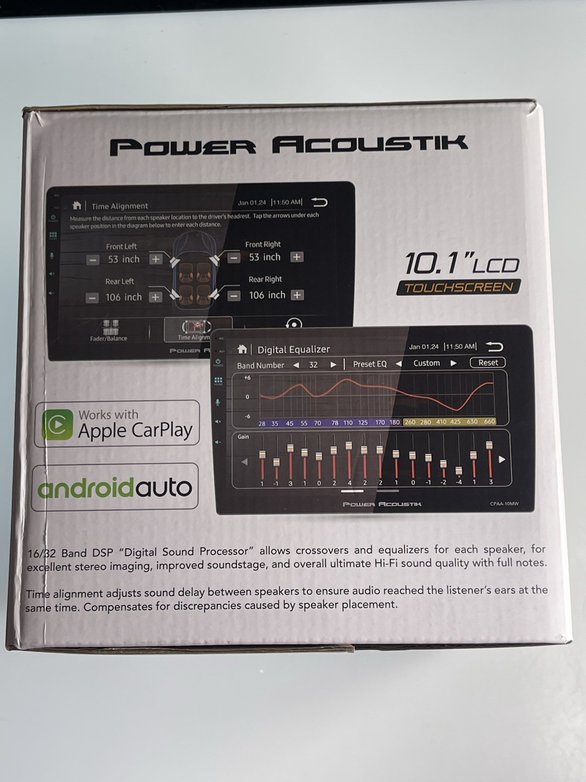 Multimedia Receiver Touchscreen Acoustik CPAA-10MW 10.1″