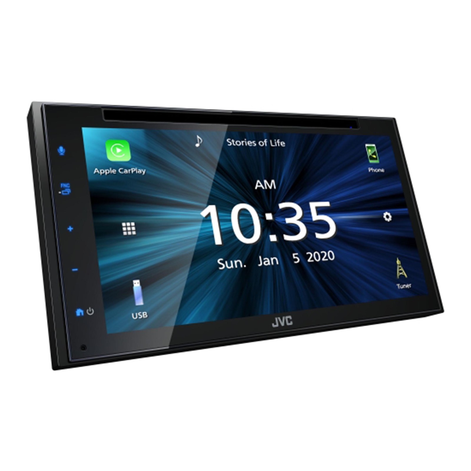 JVC KW-V66BT Multimedia Receiver featuring 6.8″ Capacitive Touch Monitor