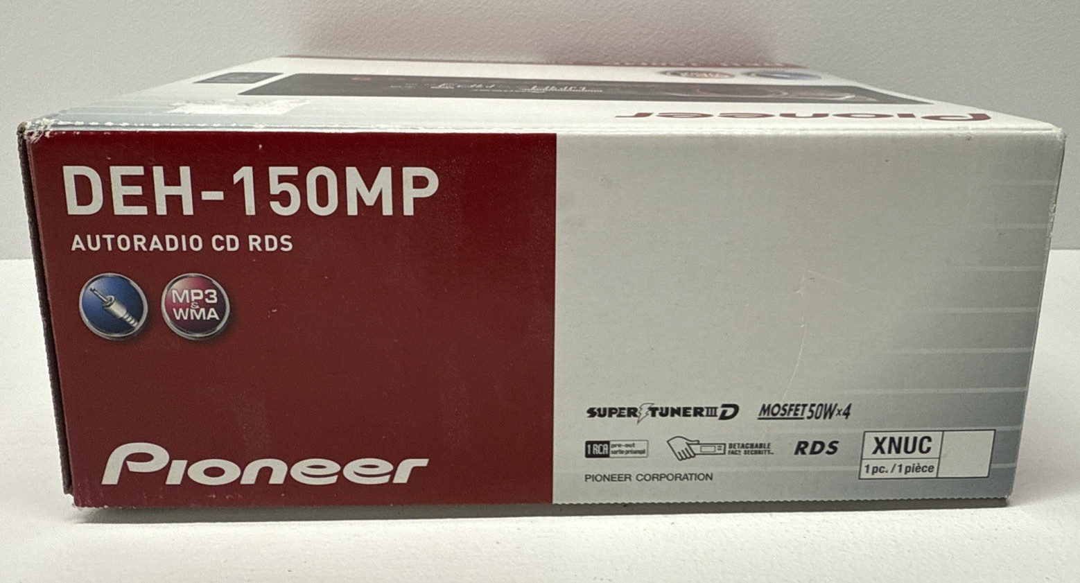 Pioneer DEH-150MP CD Player Car Stereo MP3 AM FM Radio 50W x 4 Chan Aux & Remote