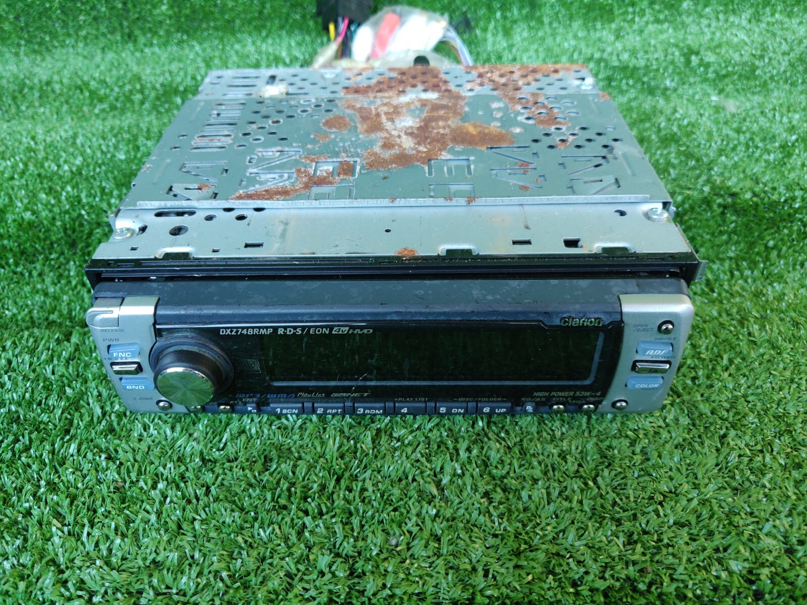 Clarion Dxz748rmp Dxz 748 Rmp Original Car Radio Poor Condition