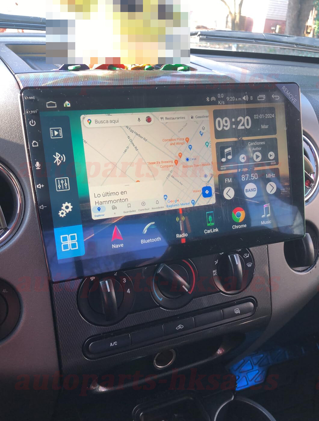 For Ford F150 2004-2008 Apple Carplay Android 13 Car Stereo Radio WiFi GPS Navi