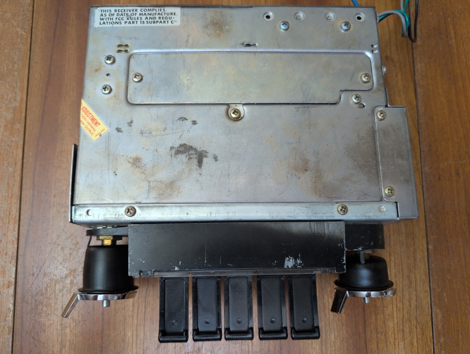 Vintage 60s Automatic Radio Mfg Universal 12V AFC AM FM Car Model AFC-1303 READ