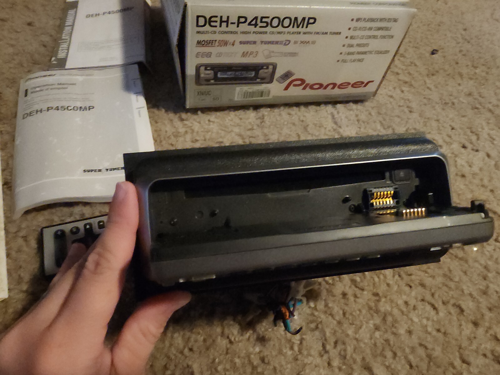 PIONEER DEH-P4500MP CAR STEREO “CLASSIC” STILL IN ORIGINAL BOX