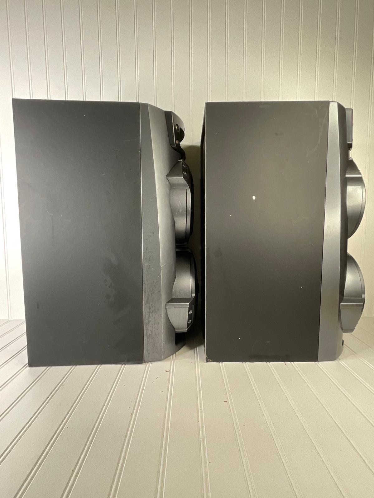 Sony SS-ZX66i Speaker Pair Horn Tweeter Woofer System Used
