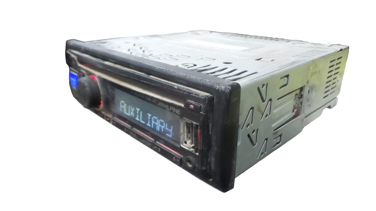 ALPINE CDE-141 DIN CD USB car stereo – Free Shipping