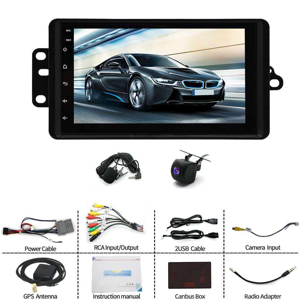Android For 2003-2006 GMC Sierra 1500 2500 3500 CarPlay Car Radio GPS Navigation
