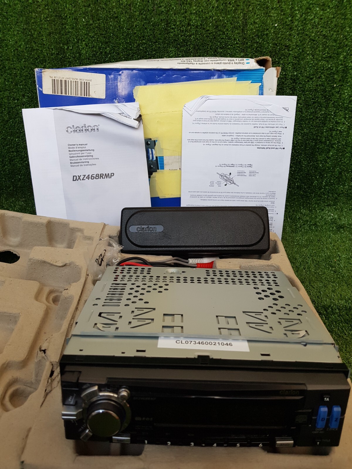 Clarion Dxz468rmp Clarion Dxz 468 Rmp Original Car Radio With Box