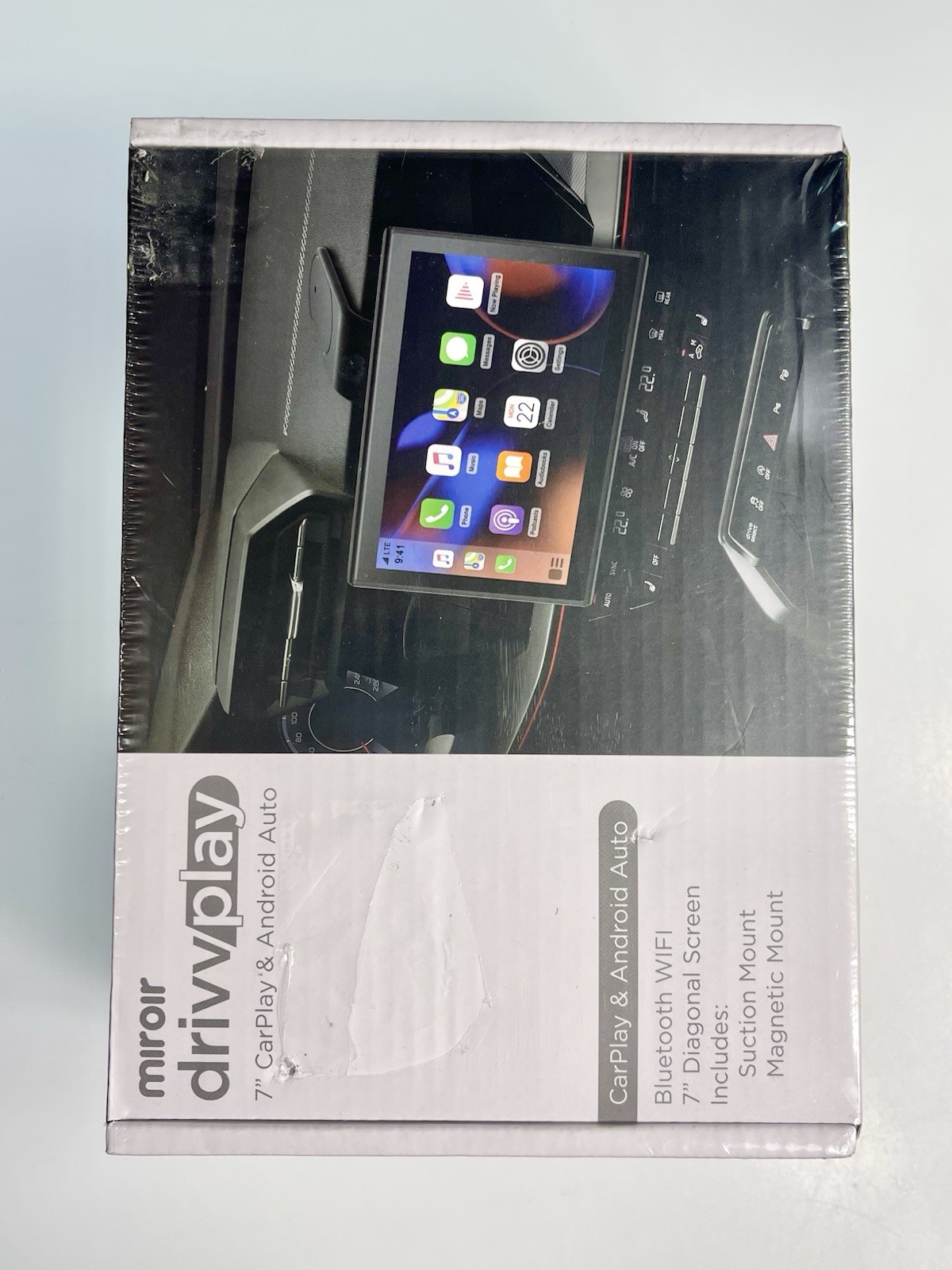 Miroir Drivvplay Wireless Car Play Android Auto Display 7″ Touch Screen M1003-7
