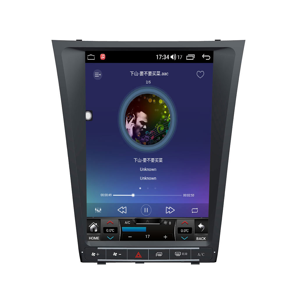 For Lexus GS GS300 GS350 GS400 430 460 Car Stereo Radio Player GPS Android 4+64G