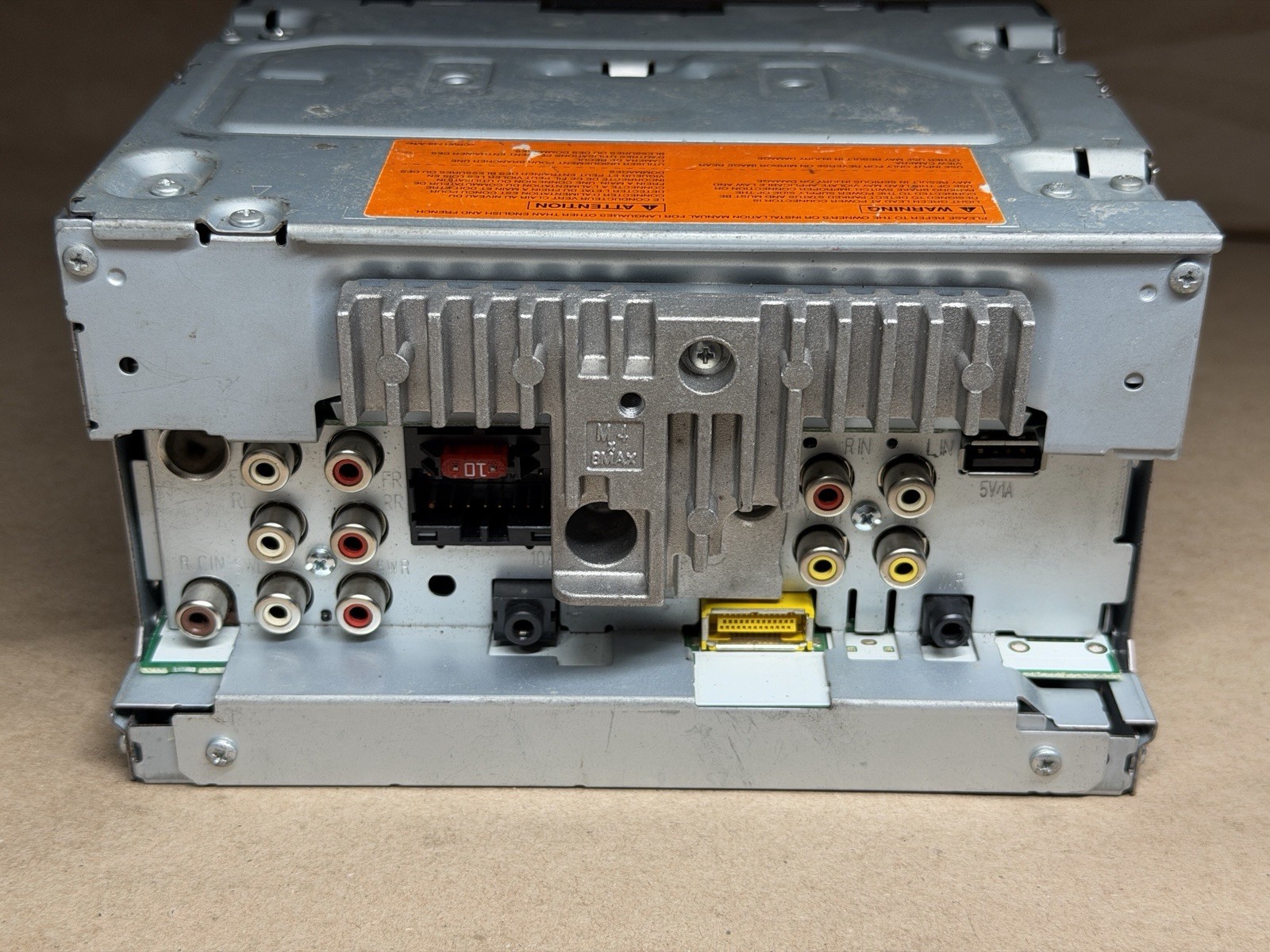 Pioneer AVH-X1500DVD 6.1″ Double-DIN Multimedia DVD Receiver FOR PARTS AS IS