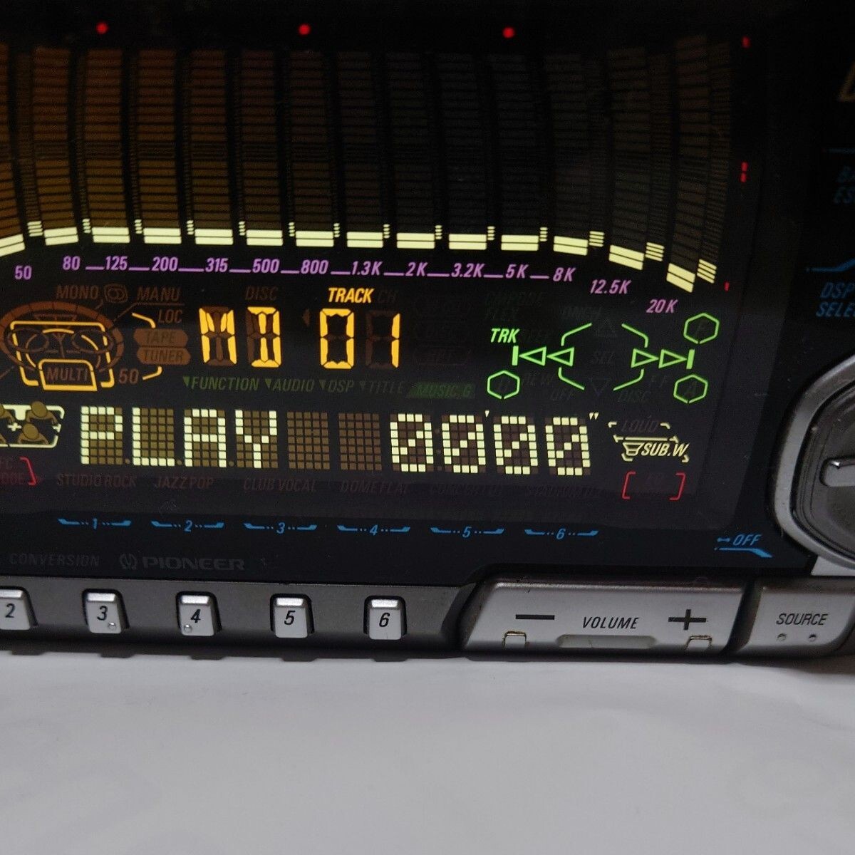 Pioneer carrozzeria FH-P707MD Car Audio CD MD MiniDisc Player
