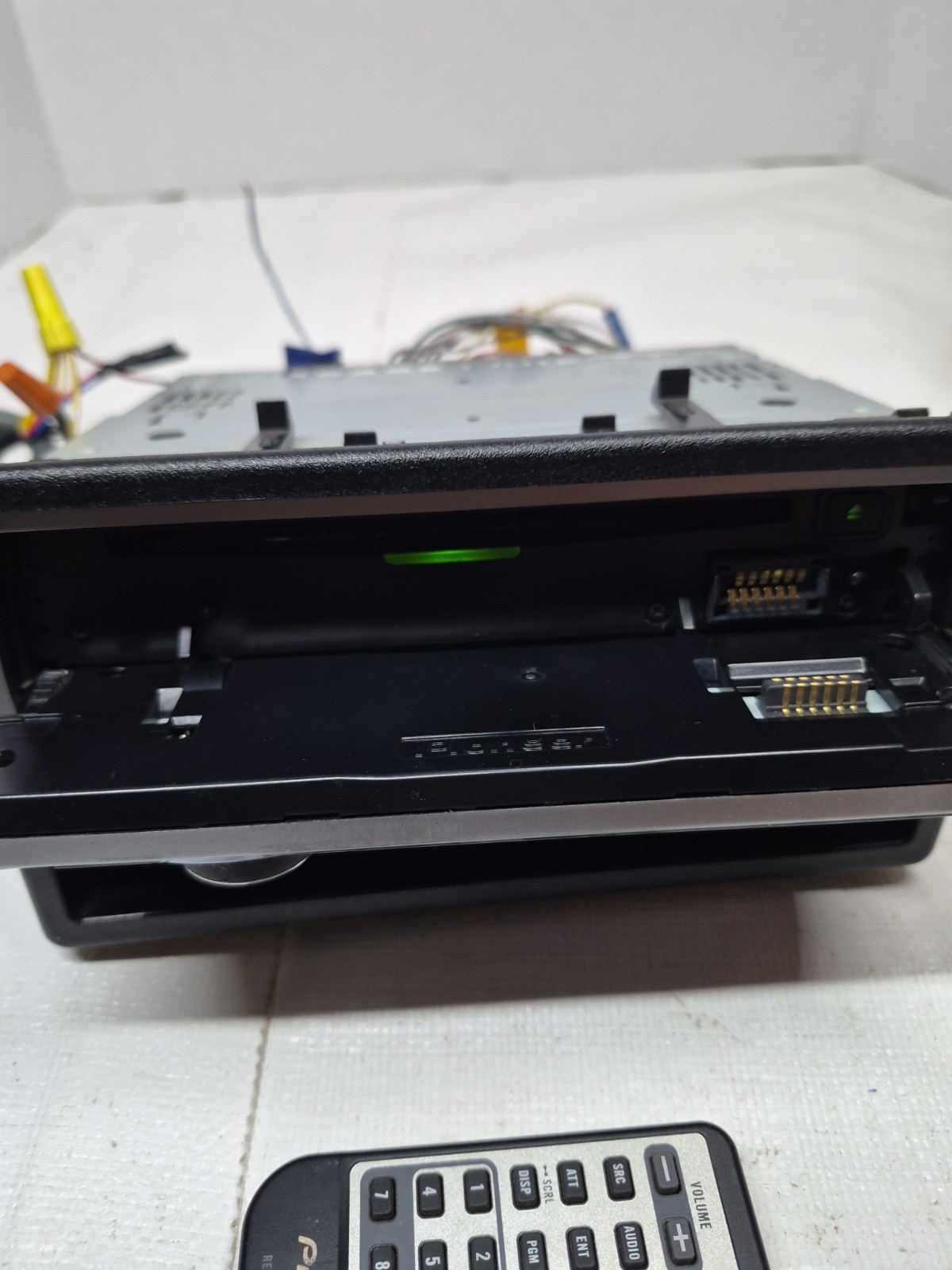 Vintage PIONEER DEH-P5900IB CD mp3 PLAYER 4V Preout REMOTE Control Blue Graphics