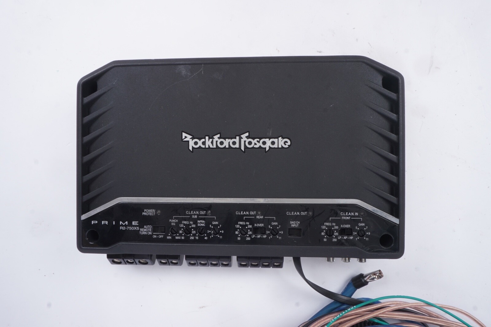 Kenwood Model DMX8709S 6.8″ With Amplifier Rockford Fosgate R2-750X5