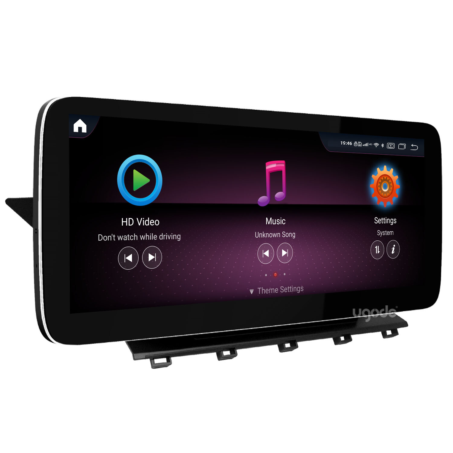 Ugode 12.3inch Android Screen Upgrade Stereo Mercedes Benz GLK 2009-2012 NTG4.0