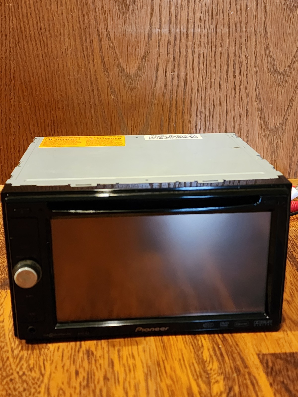 Pioneer AVIC-D3 Vintage Car Navigation DVD GPS Receiver 2 Din Untested W/ Cords