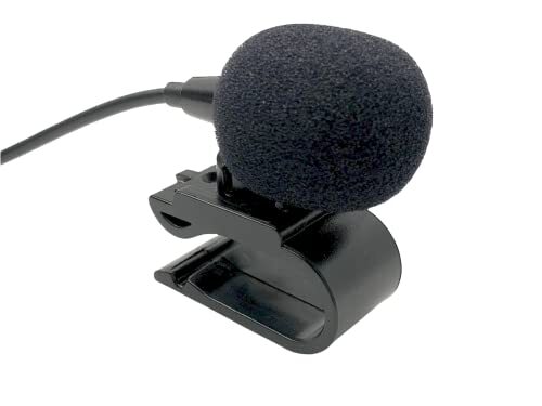 2.5mm Microphone Mic Handsfree Dash Car Stereo Receiver Compatible for Black