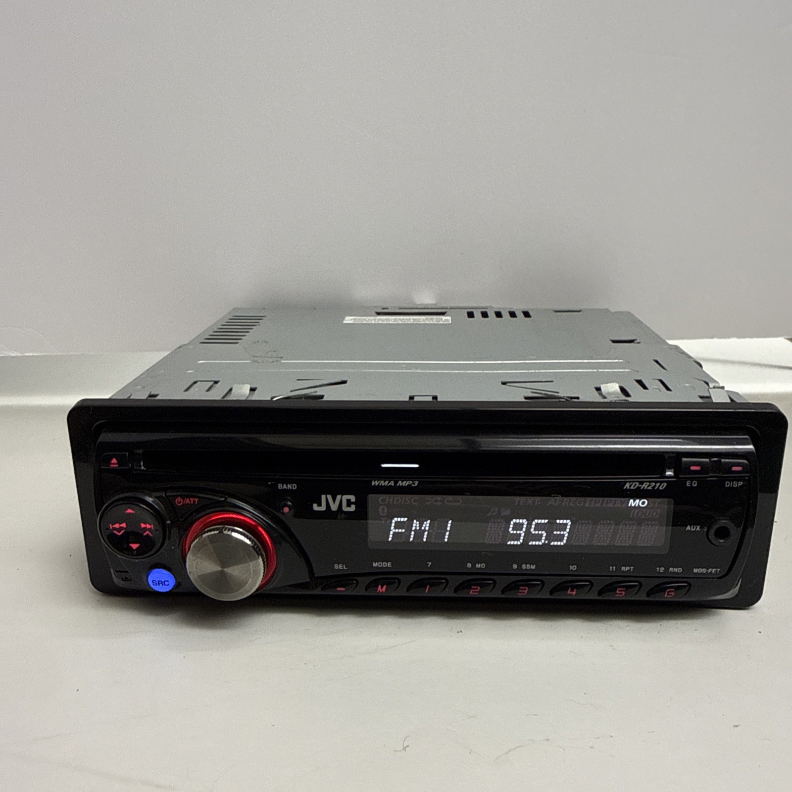 JVC KD-R210 Detachable Face Car Radio MP3 CD Receiver Player Aux Tested Working