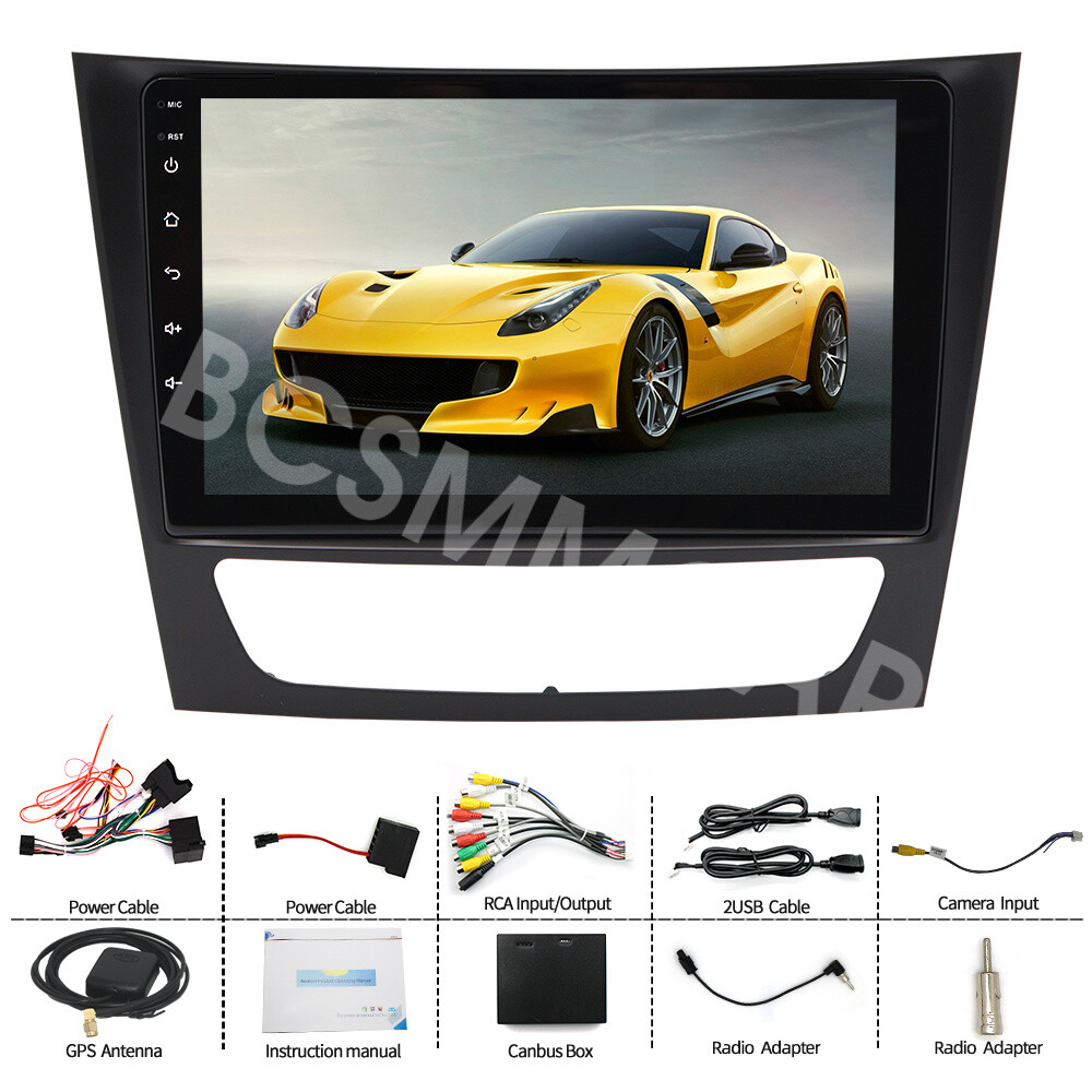 9in Car Stereo Radio Navi WiFi RDS Fit For Mercedes-Benz G-Class W463 2001-2008
