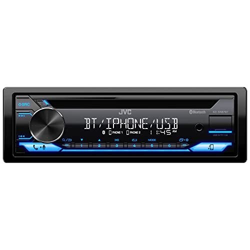 Single DIN Car Stereo CD Player Bluetooth 200W Receiver 13 Band EQ USB AUX