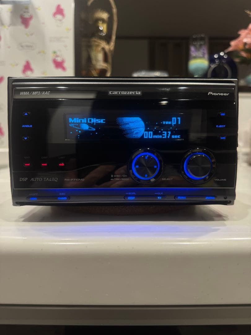 Pioneer Carrozzeria FH-P710MD 2DIN CD MD Car Audio DSP JDM Equalizer