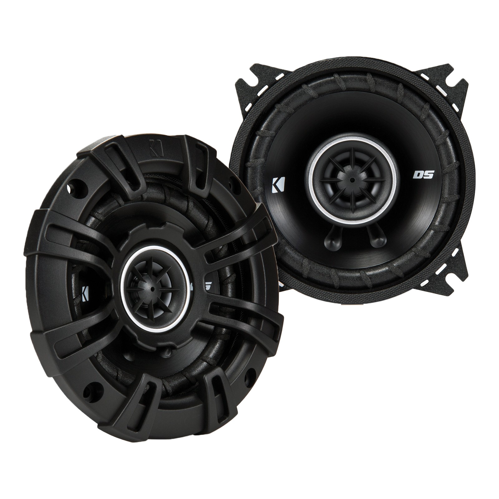 JVC Radio CD Player Receiver, 4x 4″ 120W Speakers, 4-Channel Amplifier W/Kit