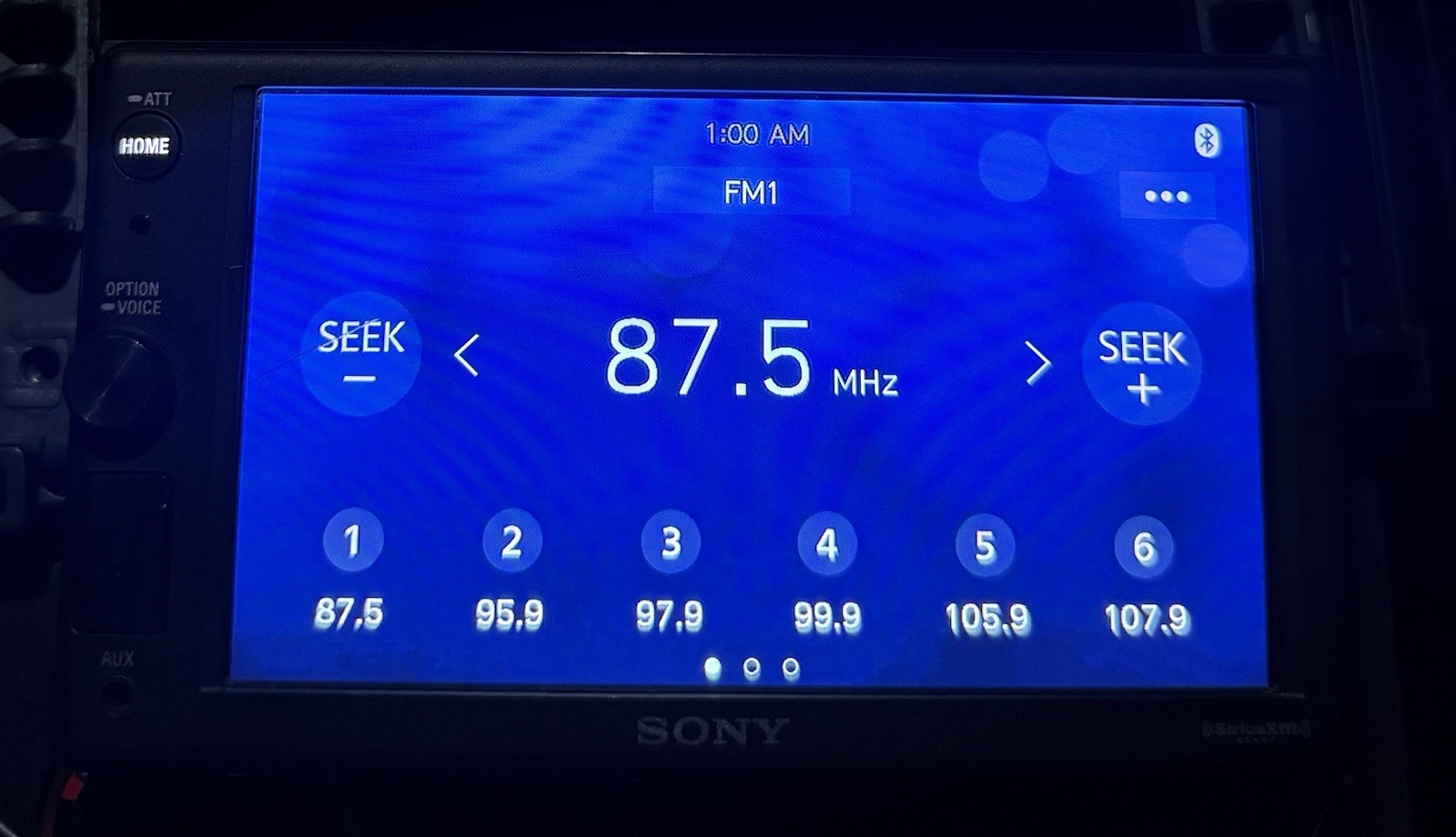 Sony XAV-AX1000 6.2 inch Apple CarPlay Media Receiver with Bluetooth