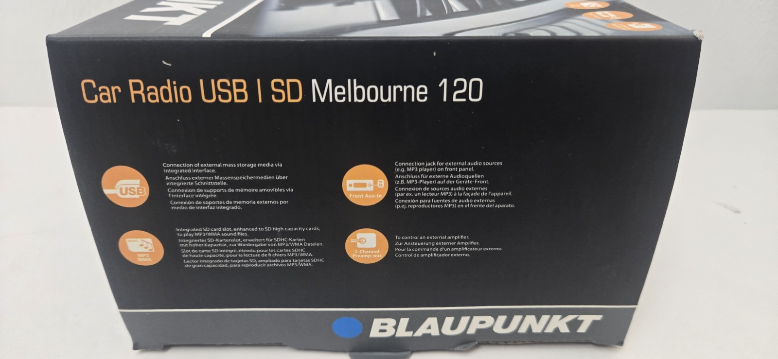 Blaupunkt Melbourne 120 Car Radio Stereo Receiver Brand New In Box NIB Mechless