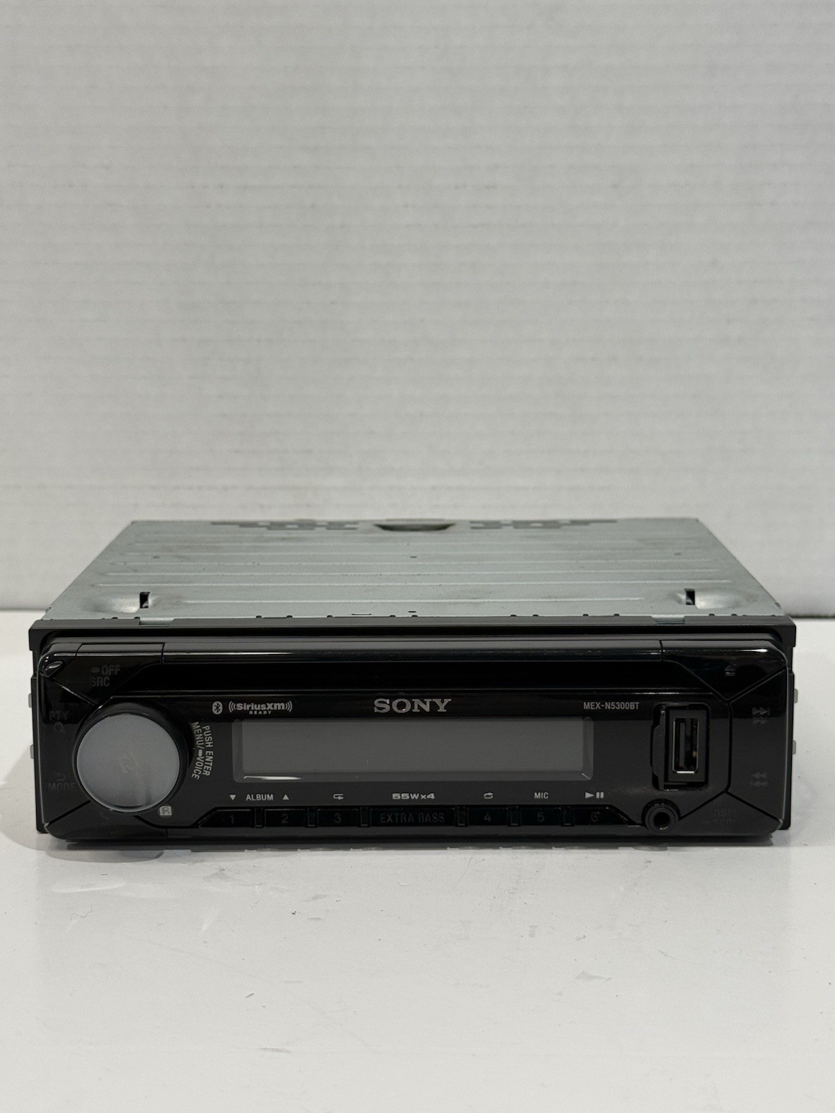 Sony MEX-N5300BT Single-DIN FM/AM CD Bluetooth Car Audio Receiver