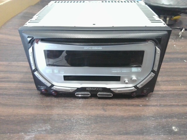 Junk Kenwood DPX-05MD 2DIN CD MD JDM Car Audio w/ External Bluetooth Unit Japan