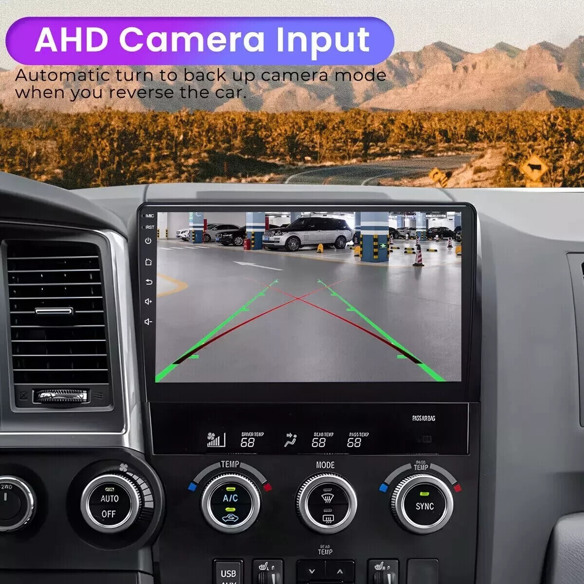 10.1” Car Radio Wireless Android CarPlay 4+32GB For 07-13 Toyota Sequoia Tundra