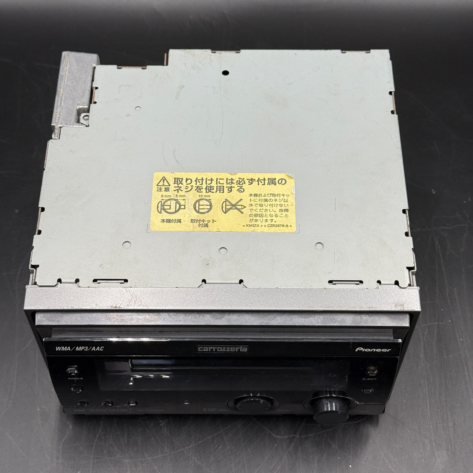 Carrozzeria Pioneer FH-P710MD 2DIN CD MDLP Player w/CD-IB10 iPod Adapter Tested